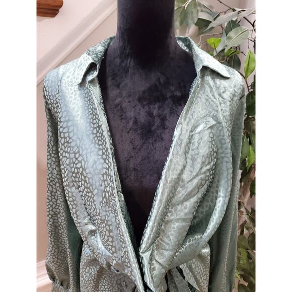 Fashion Nova "You Better Work" Green Polyester Long Sleeve Knee Length Size XL - Picture 13 of 14